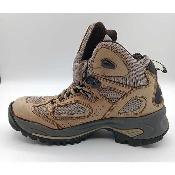 Vasque Boots Breeze Wn 8 Tan Leather Vibram Waterproof Gore-Tex Hiking Outdoor - Picture 8 of 12